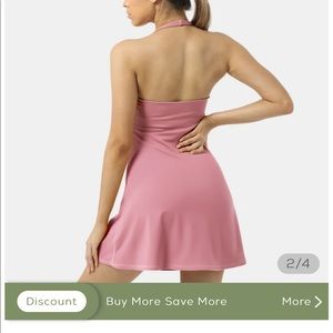 NWOT Halara Halter dress